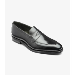 Loake Lynch black calf loafer