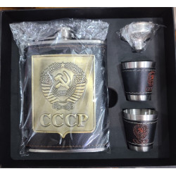 S&L ornamental hip flask...